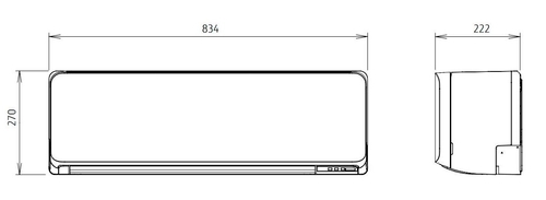 FUJITSU ASY-4020-U11MI-KN.M 3NGF0144 Wifi Blanco - Aire Acondicionado 2X1 4200 Frig y 5400 Kcal