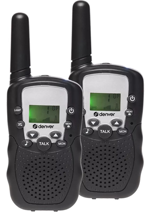 DENVER SET WTA-449 Negro - Walki Talkie 0.5W