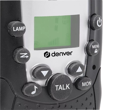 DENVER SET WTA-449 Negro - Walki Talkie 0.5W