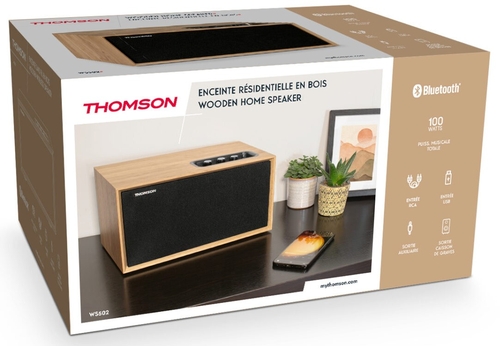 THOMSON WS-502-BT Madera - Barra de Sonido 100W