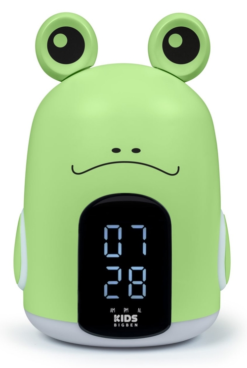 BIGBEN TREVOR RKIDSFROG Verde - Despertador Luz Nocturna