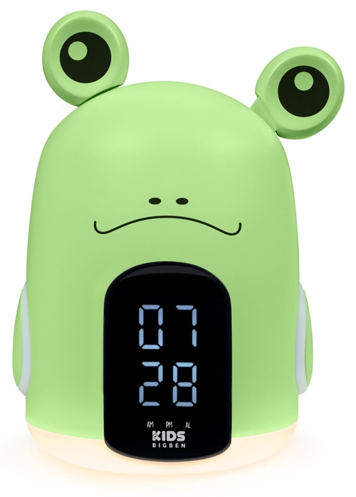 BIGBEN TREVOR RKIDSFROG Verde - Despertador Luz Nocturna