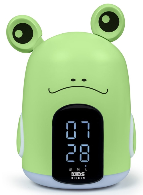 BIGBEN TREVOR RKIDSFROG Verde - Despertador Luz Nocturna