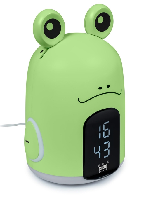 BIGBEN TREVOR RKIDSFROG Verde - Despertador Luz Nocturna