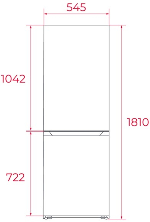 TEKA RBF-3320-WH Blanco - Frigorífico Combi No Frost