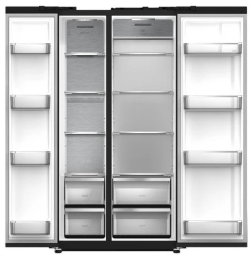 TEKA RLF-74917-GBK Cristal Negro - Frigorífico Side by Side No Frost