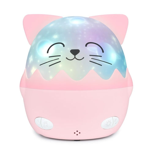BIGBEN GATO NLPKIDSCAT Rosa - Proyector Luz Musical