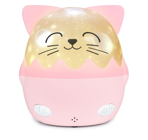 BIGBEN GATO NLPKIDSCAT Rosa - Proyector Luz Musical