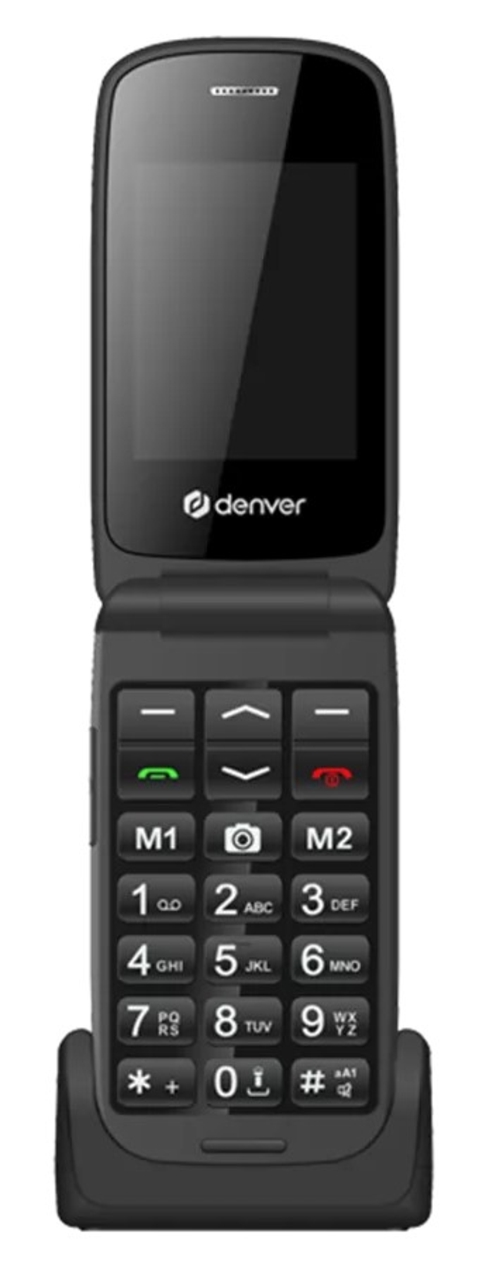 DENVER SENIOR BAS-24600L Negro - Móvil 2.4"