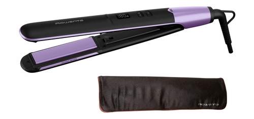 ROWENTA SF-4631-FO Negro-Lila - Plancha de Pelo Cerámica