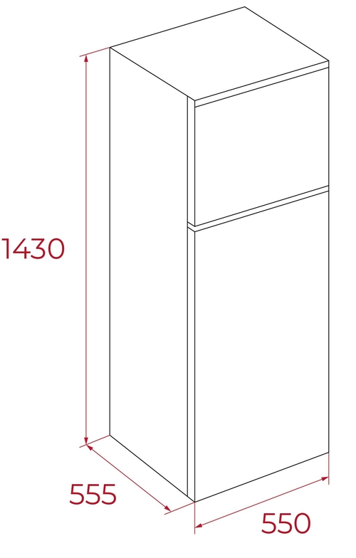 TEKA RTF-2500 Blanco - Frigorífico Dos Puertas Cíclico