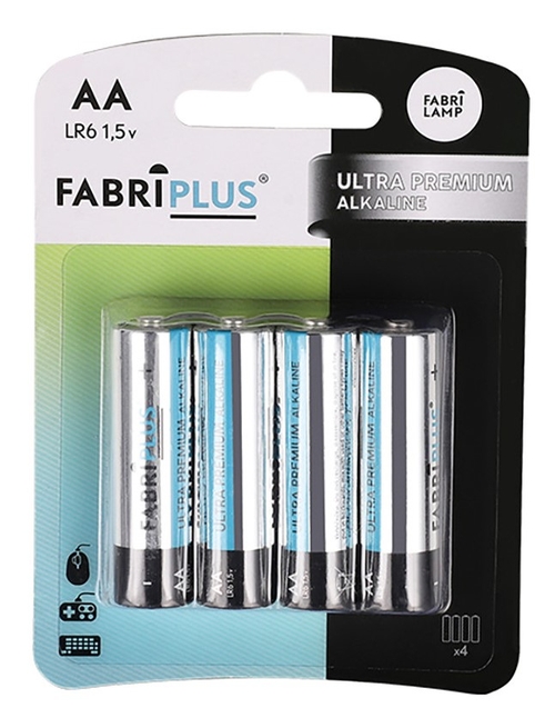 Abrila AA PACK 10 UD Azul - Pilas 1.5V