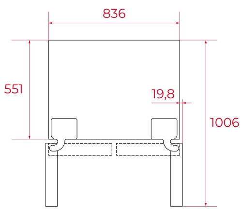 TEKA RMF-75820-GBK Cristal Negro - Frigorífico Side by Side No Frost