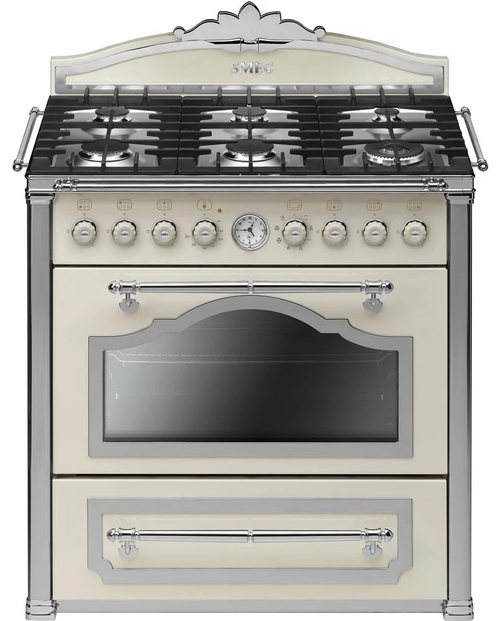 SMEG CC9QPX Crema - Cocina 90CM