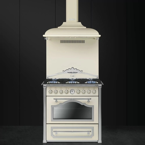SMEG CC9QPX Crema - Cocina 90CM