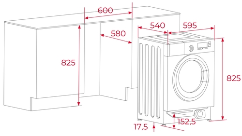 TEKA LI6 1481 Blanco - Lavadora Carga Frontal 8KG 1400RPM