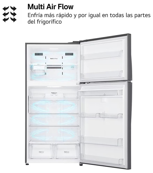 LG GTF-916-PZPED INOX - Frigorífico Dos Puertas No Frost