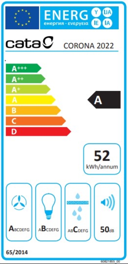 Grupo Filtrante CATA CORONA 90X-B INOX 90CM