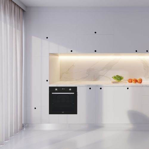 CATA MDS-8008-BK Cristal Negro - Horno Multifunción 80L