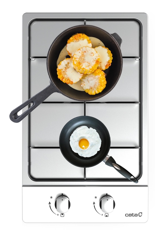 CATA GI-3002 X.A INOX - Placa de Gas Modular 30CM