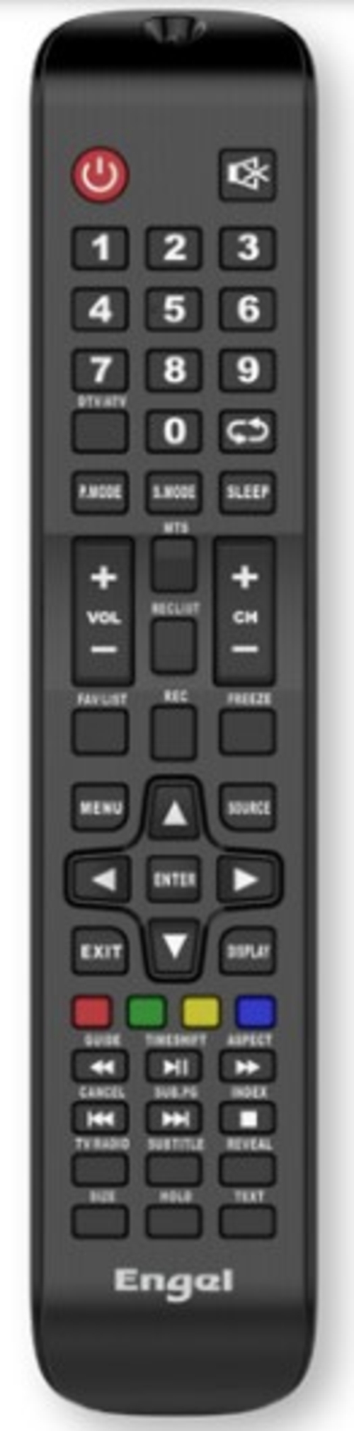 ENGEL LE2466T2  Negro - TV 24" HD
