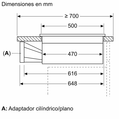 BALAY 3EBC-963-ER Negro - Vitrocerámica de Inducción + Extractor 