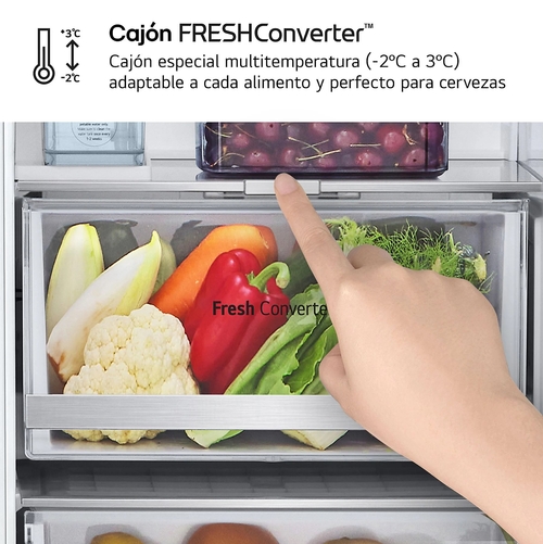 LG GSLE-81-PYBC INOX - Frigorífico Side by Side No Frost