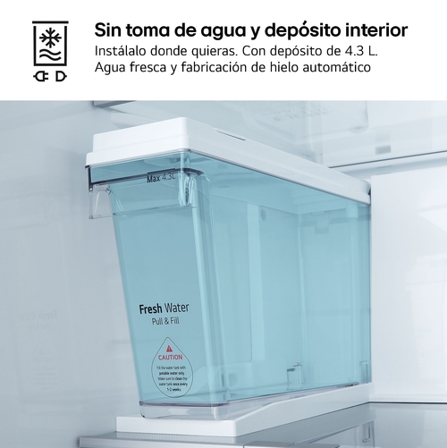 LG GSLE-81-PYBC INOX - Frigorífico Side by Side No Frost