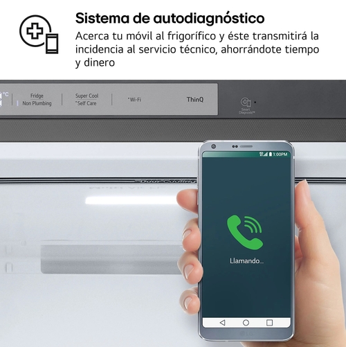 LG GSLE-81-PYBC INOX - Frigorífico Side by Side No Frost