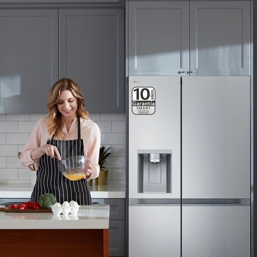 LG GSLE-81-PYBC INOX - Frigorífico Side by Side No Frost