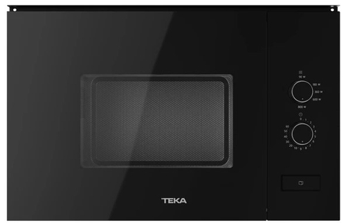 TEKA MI-820-FI BK Cristal Negro - Microondas 20L 800W