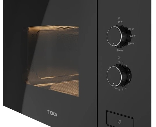 TEKA MI-820-FI BK Cristal Negro - Microondas 20L 800W