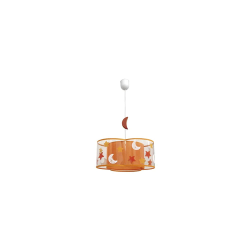 ABRILA ASTROS Naranja - Lámpara Colgante 1xE27 35 cm