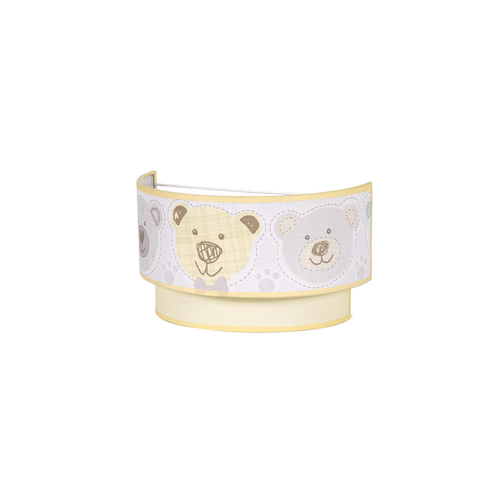 Abrila PANDA Amarillo - Aplique Infantil