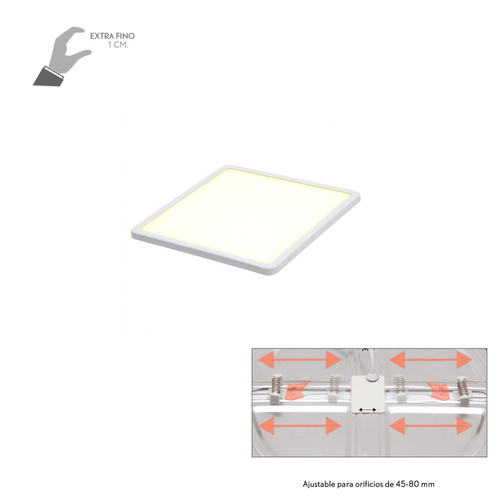 Abrila PROVIDENCIA Blanco - Downlight Empotrado 8 W 4000K