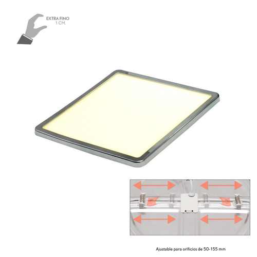 Abrila PROVIDENCIA Cromo - Downlight Empotrado 15 W 4000K