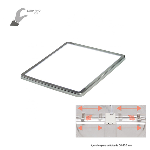 Abrila PROVIDENCIA Cromo - Downlight Empotrado 15 W 5500K