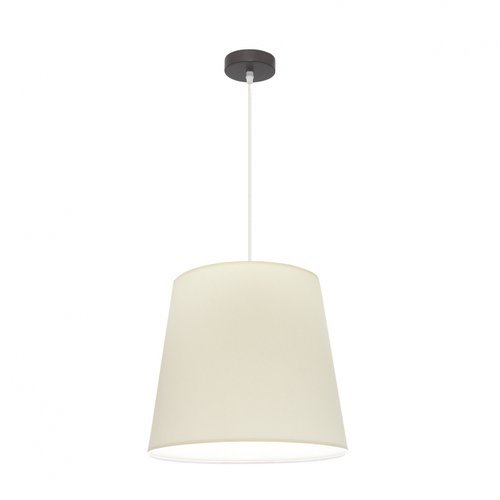 Abrila Maldívas Marrón / Beige - Colgante Clásico 1xE27