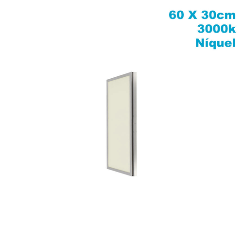 Abrila TOLSTOI Níquel - Panel Superficie 36 W 3000K