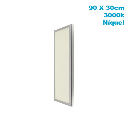 Abrila TOLSTOI Níquel - Panel Superficie 72 W 3000K