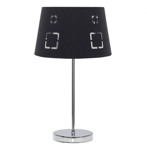 Abrila Celaya Negro - Lámpara Sobremesa Moderno 1xE14 25 cm