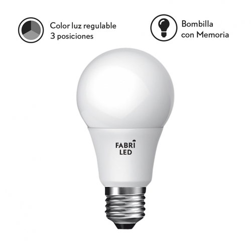 Abrila FABRILED GLS - Bombilla LED Standart E27 11 W 1100LM 3000-4000-6000K