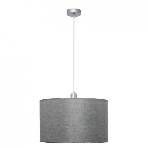 Abrila Axel Plata - Colgante Moderno 1xE27 40 cm