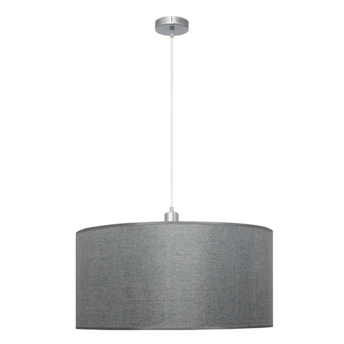 Abrila Axel Plata - Colgante Moderno 1xE27 50 cm