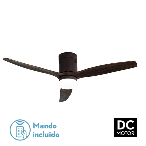 Abrila Aguilón Marrón / Roble - Ventilador de Techo Aspas Normales 20 W A+