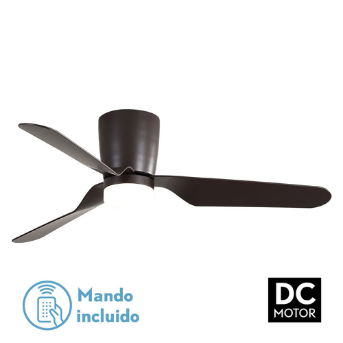 Abrila Kochi Marrón - Ventilador de Techo Aspas Normales 18 W A+