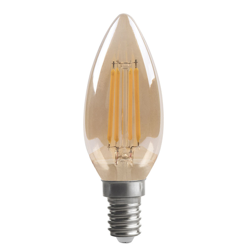 Abrila Filamen Vela - Bombilla LED E14 4 W 380LM 2700K