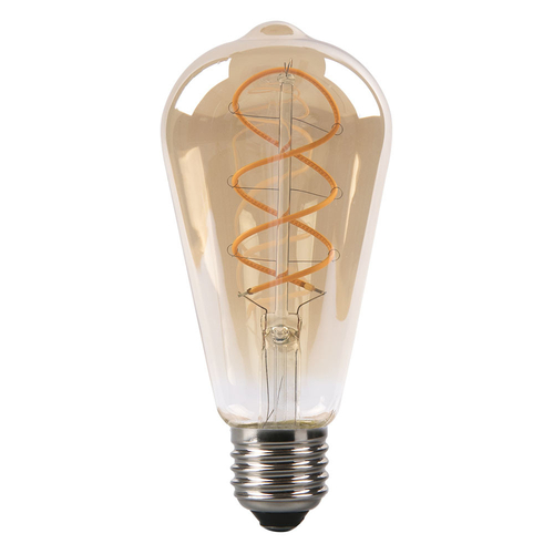 Abrila Vintage Deco Pebetero - Bombilla LED E27 4 W 250LM