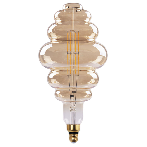 Abrila Vintage Deco Gran tamaño - Bombilla LED E27 8 W 620LM 3000K