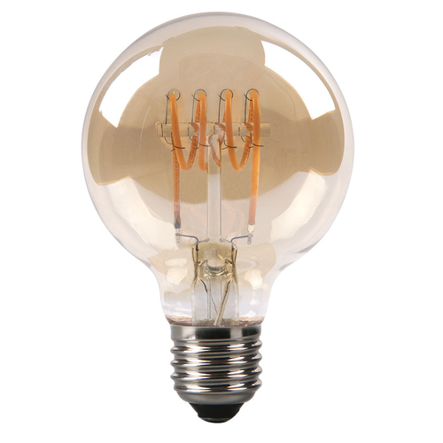 Abrila Vintage Deco Globo - Bombilla LED 4 W 250LM 2200K